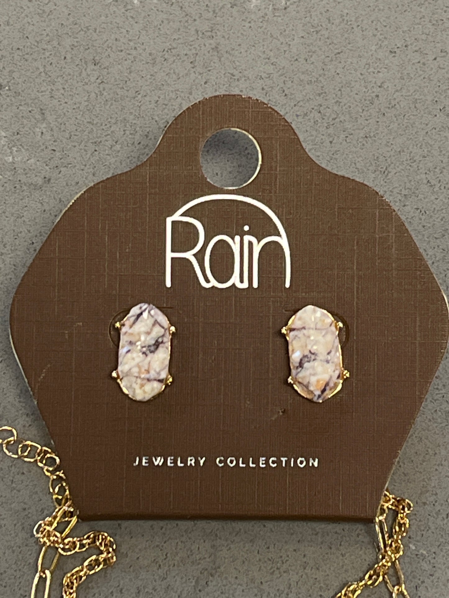 Sparkly Stone Drop NK
