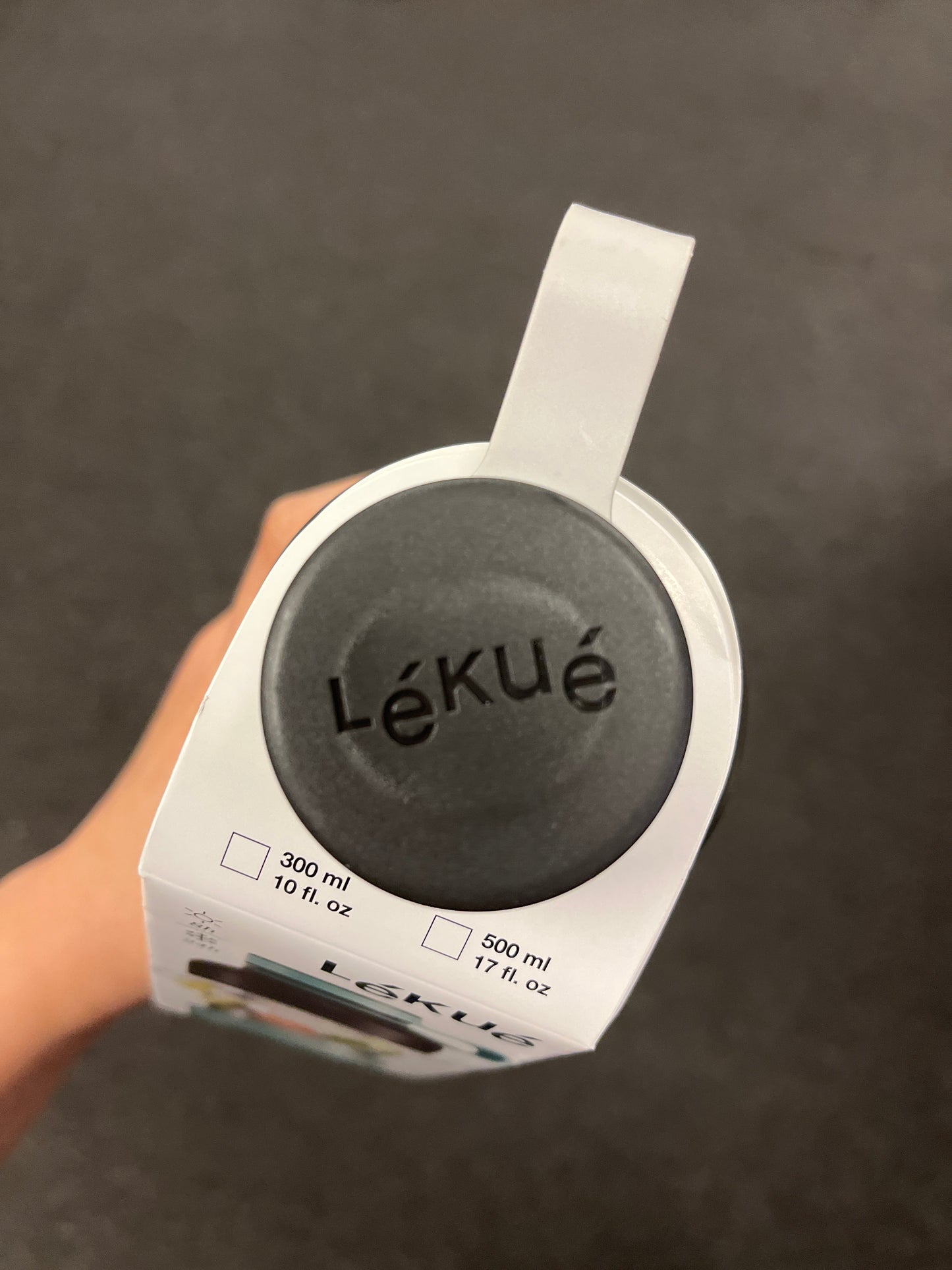 Lékué 17 oz water bottle