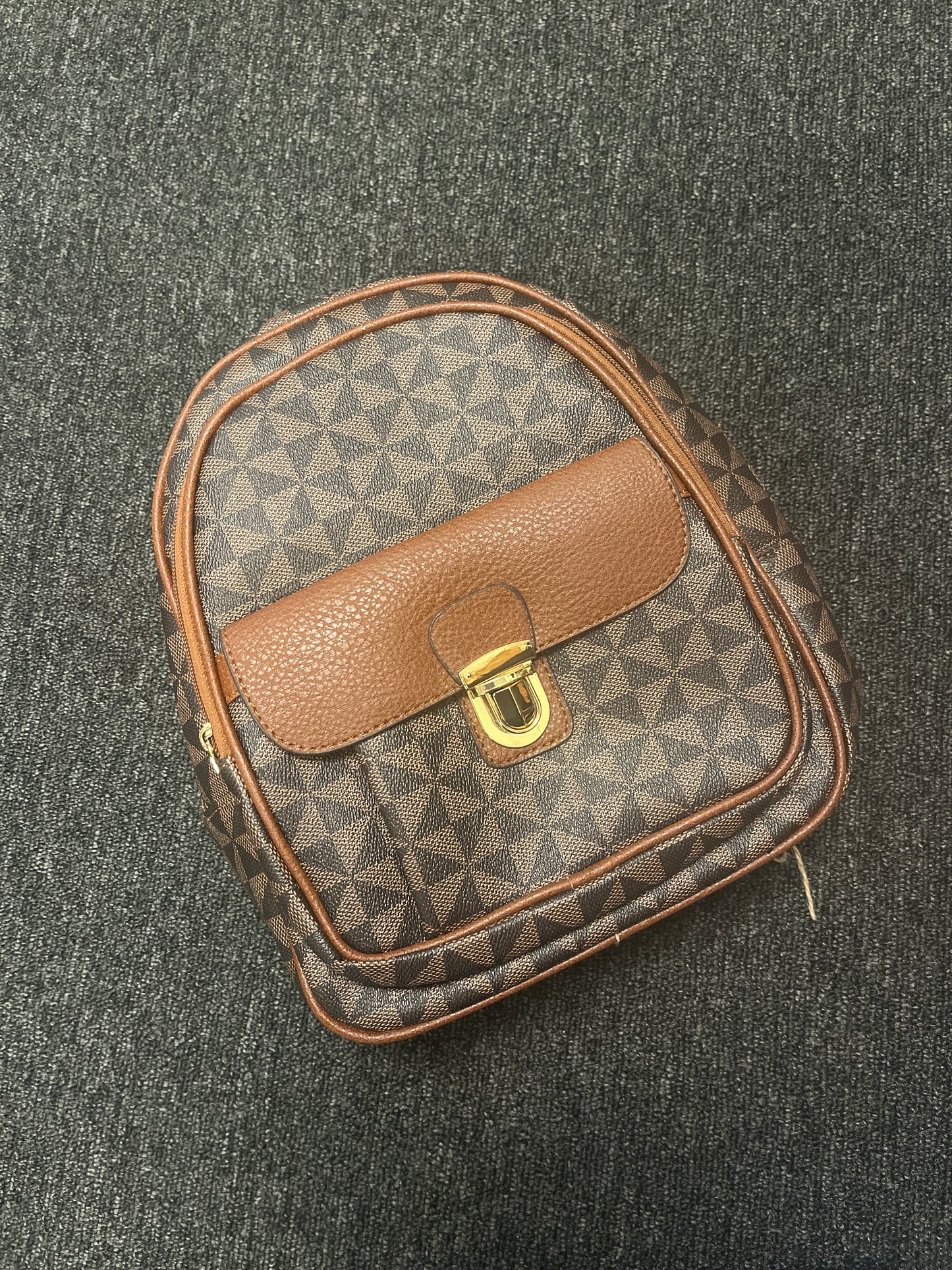 Small Brown Backpack