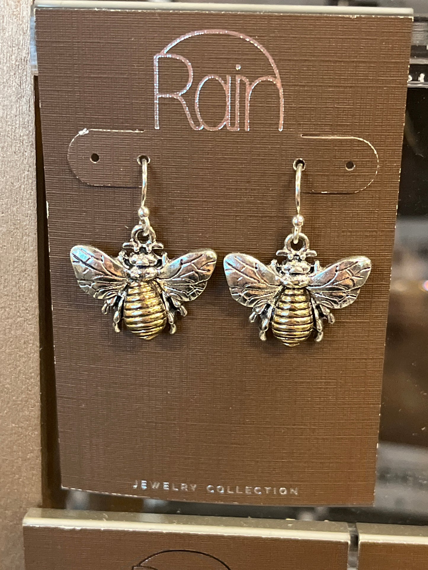 3D Real Bee Earing