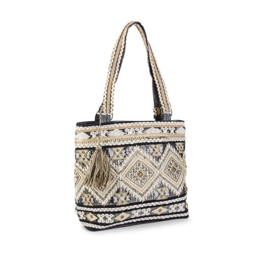 Aztec Beaded Tote