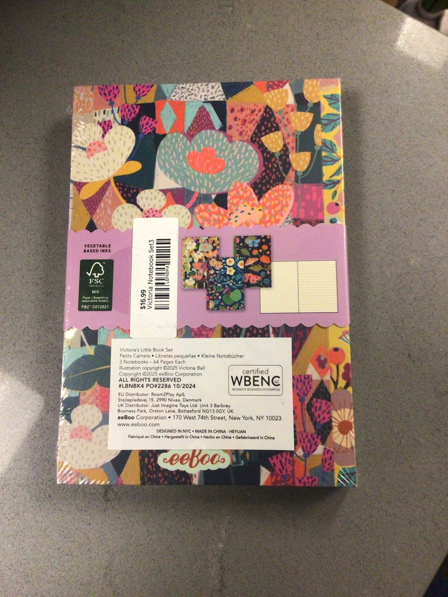 Victoria Notebook Set3