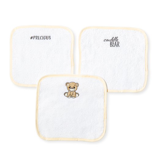 Bear Washcloth Set