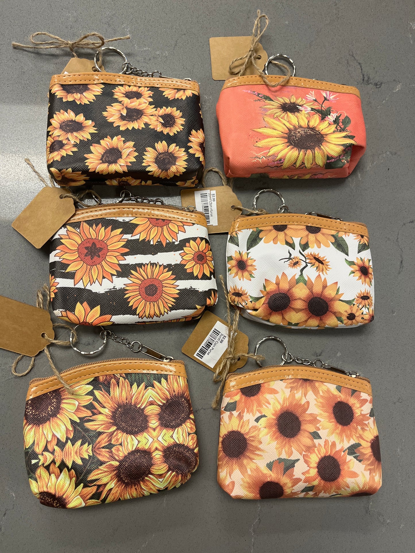 Sunflower Coin Purse