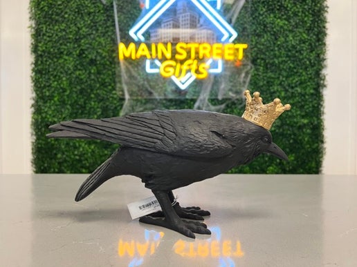 Crow w/ gold crown