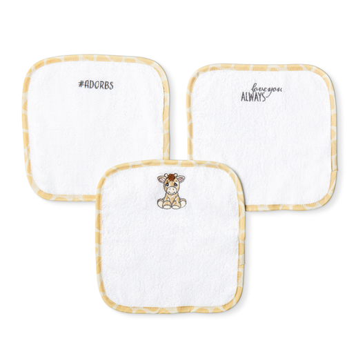 Giraffe Washcloth Set