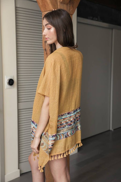 Kimono w/Tassels MT