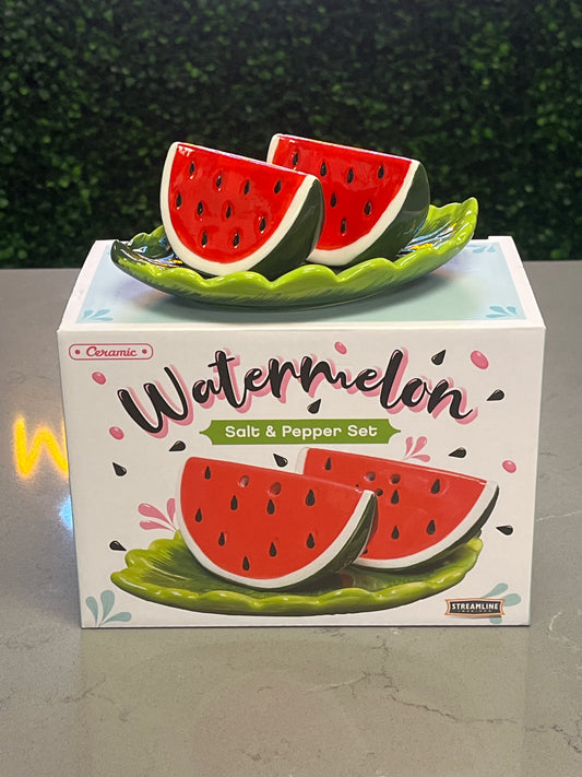 Watermelon Salt & Pepper Set