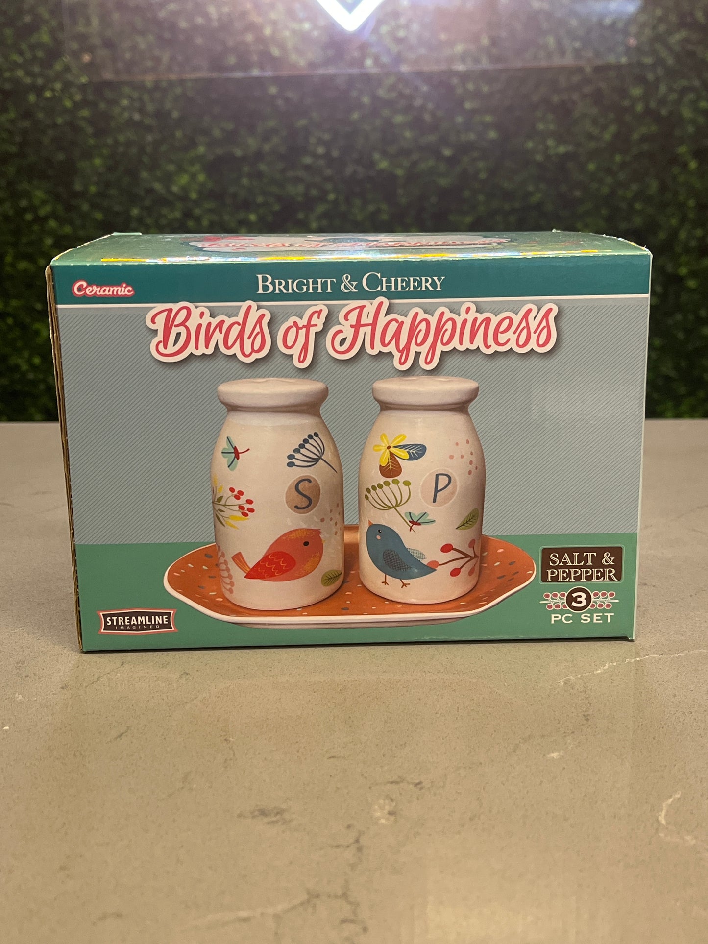 Happy Birds Salt & Pepper Shaker