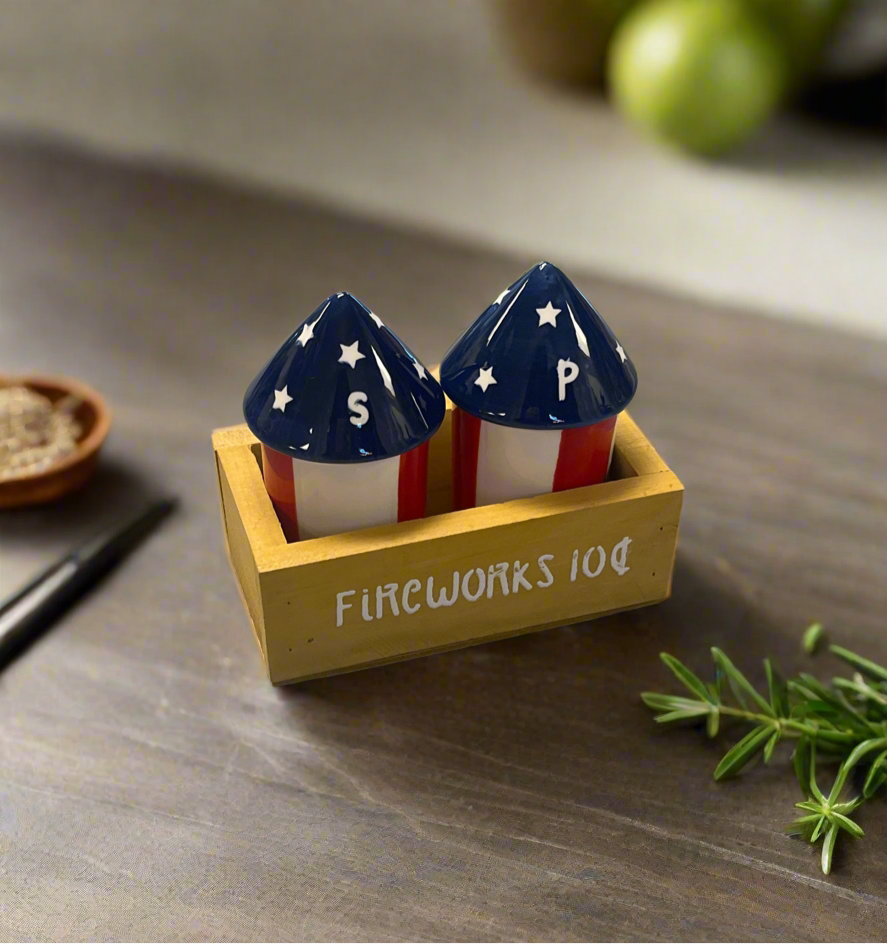 Fireworks Salt and Pepper