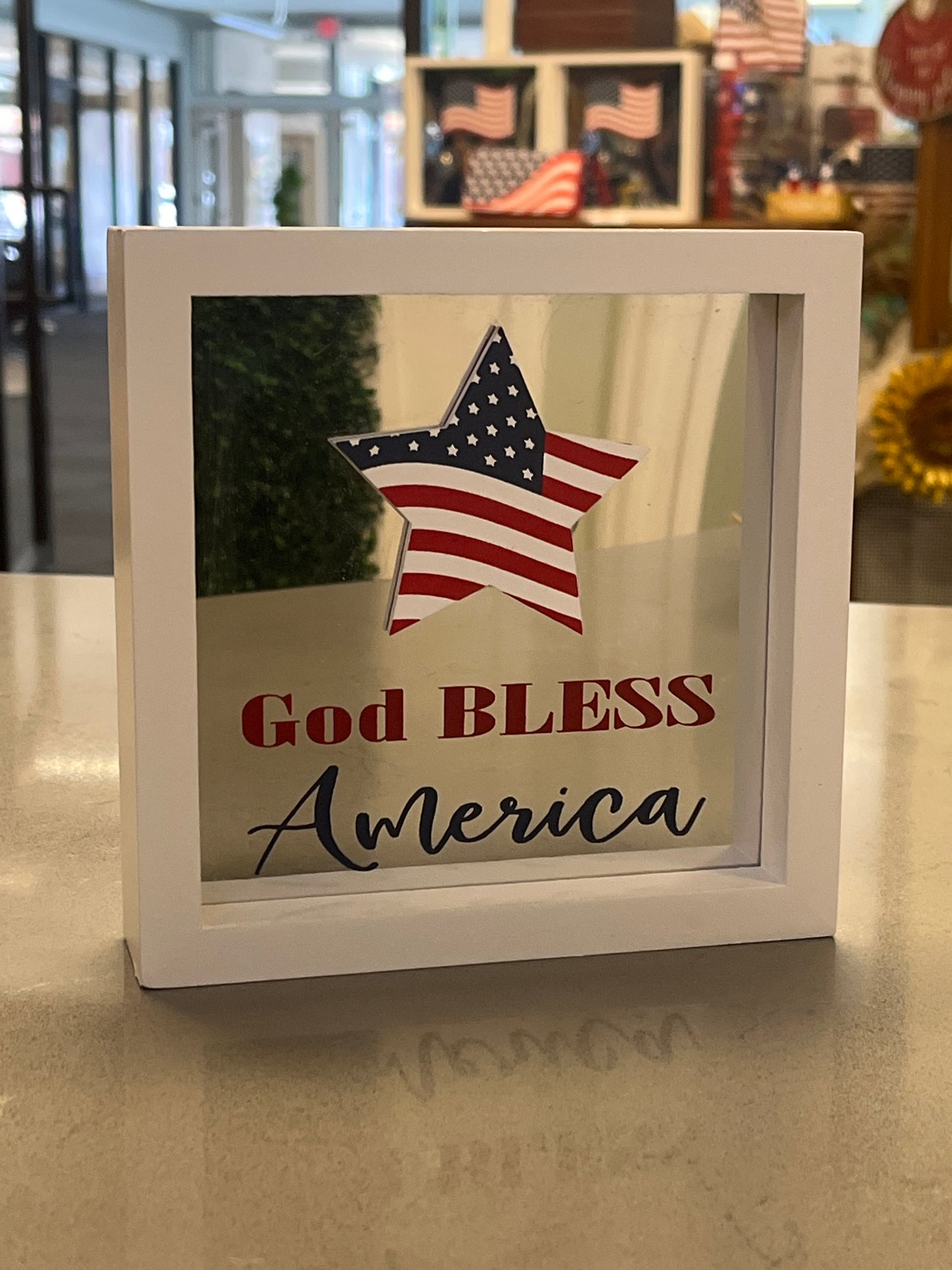 S. Americana Message Sign