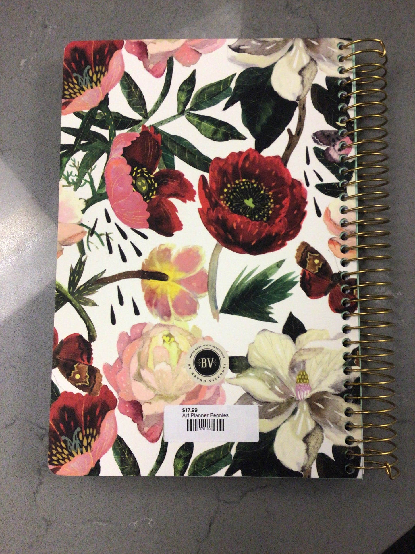 Art Planner Peonies