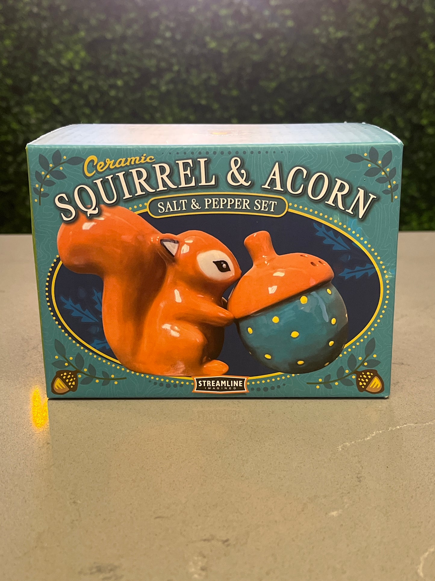 Squirrel and Acorn Salt & Pepper Shaker