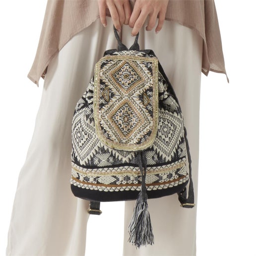 Aztec beaded BackPack