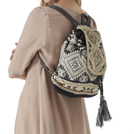 Aztec beaded BackPack