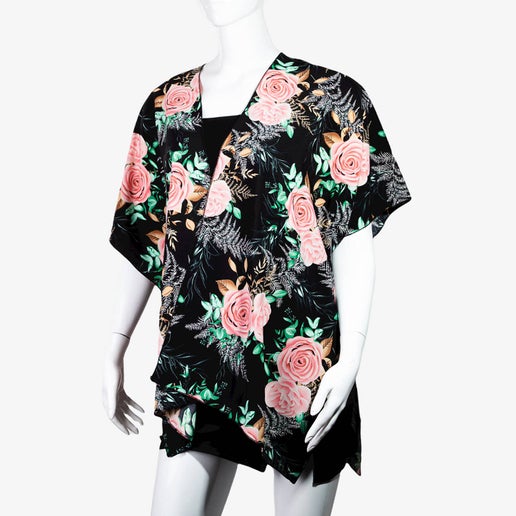 BK. Floral Kimono