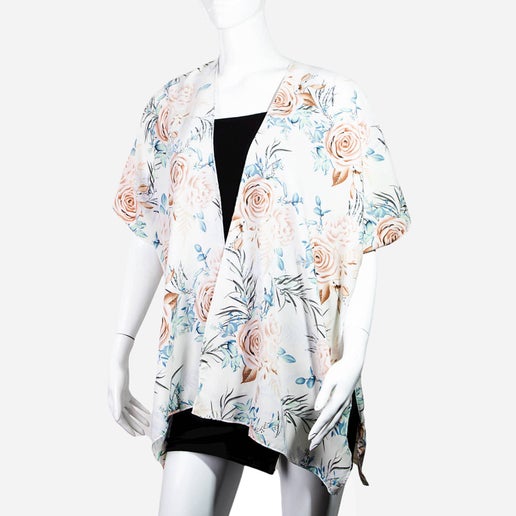 BK. Floral Kimono