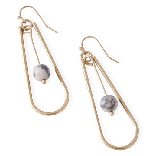 Bead Teardrop Earring