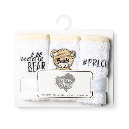 Bear Washcloth Set
