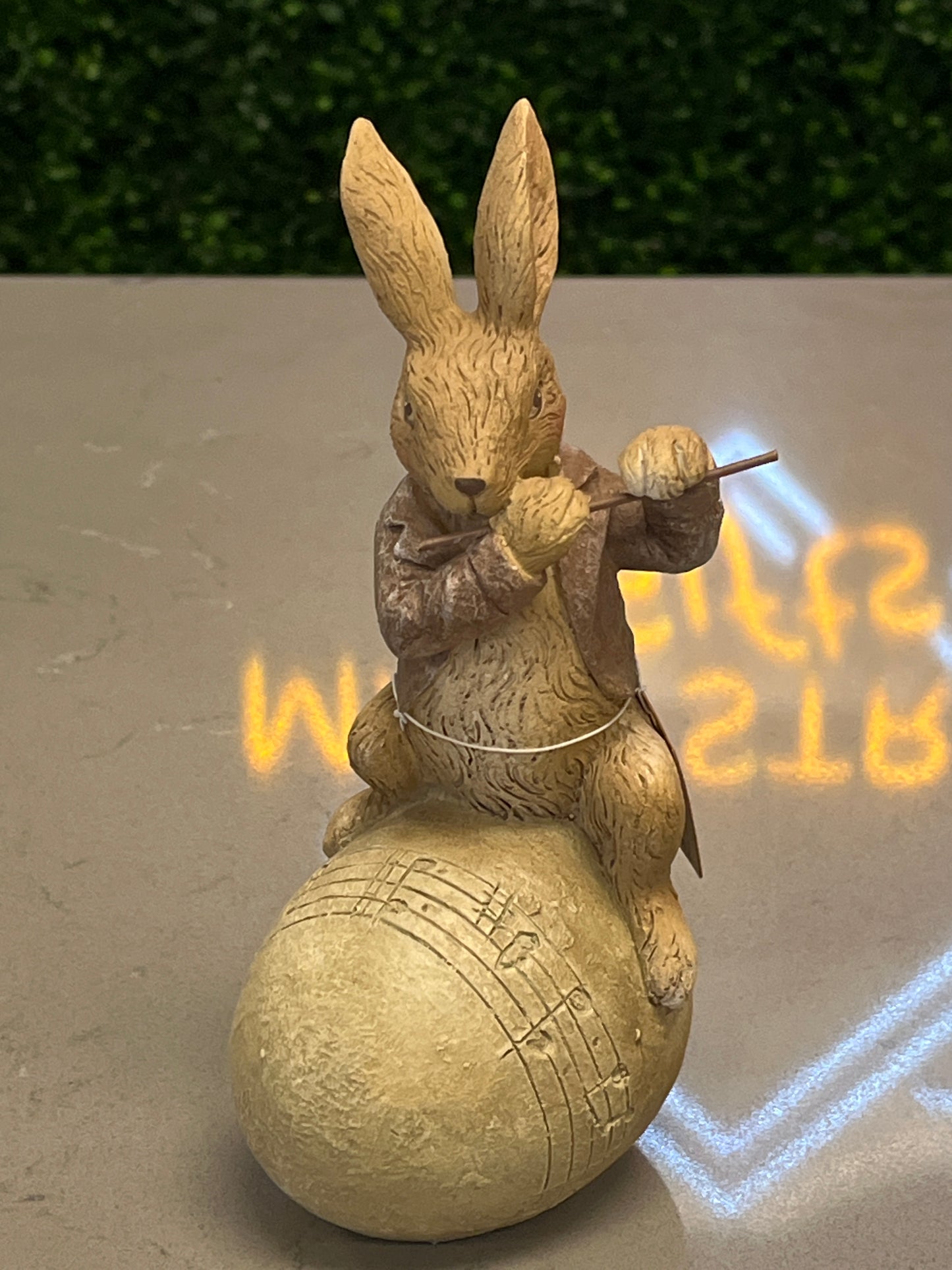 Musical Bunny on Egg
