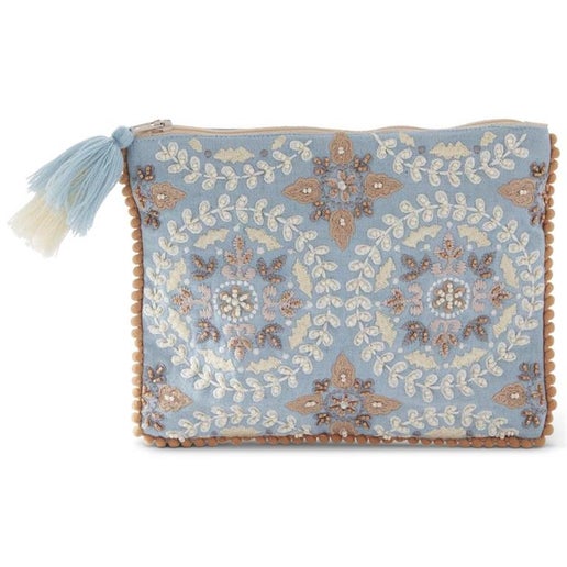 Embroider. Bag (Blu/Pnk)