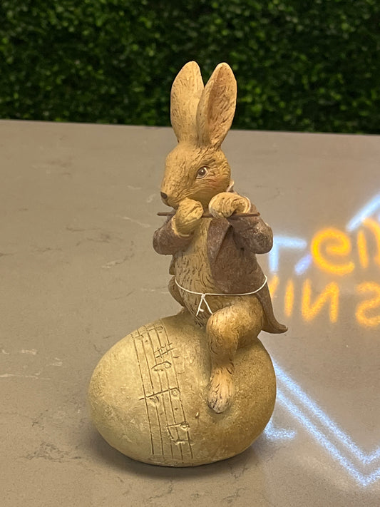 Musical Bunny on Egg