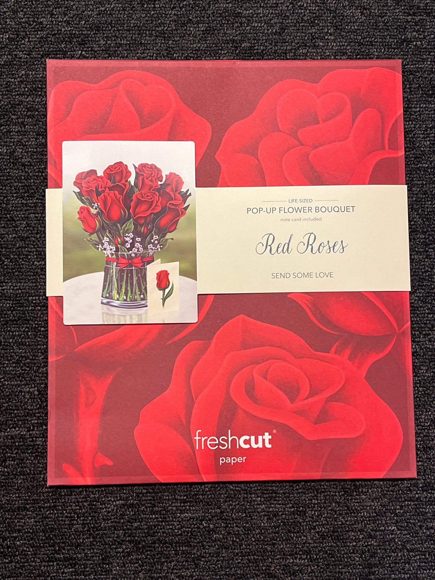 Red Roses Card