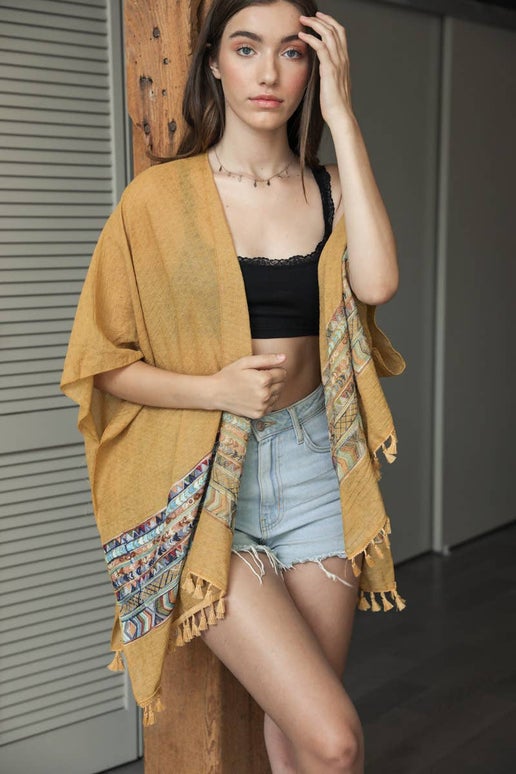 Kimono w/Tassels MT