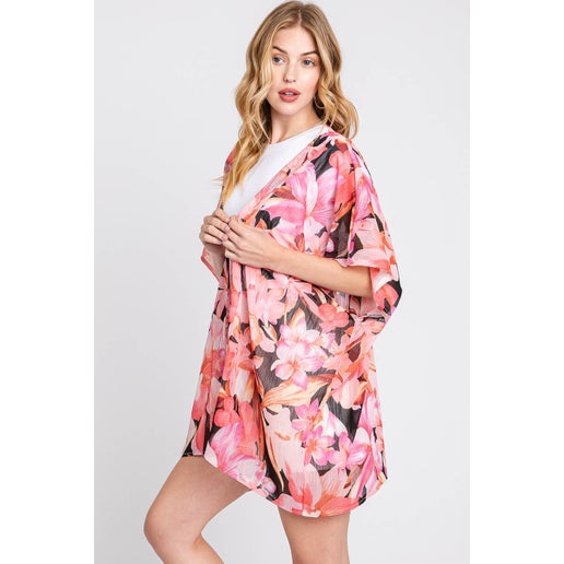 P. Floral Kimono