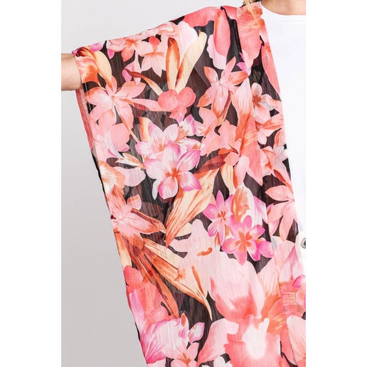 P. Floral Kimono