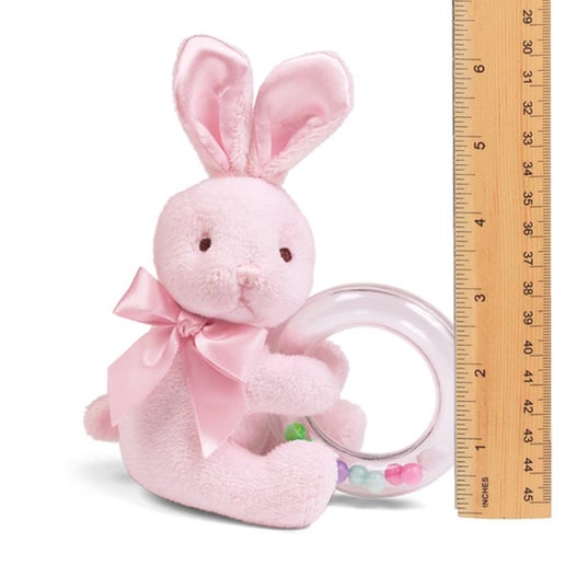 Pink Bunny Rattle