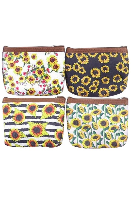 Sunflower Pouch Bag