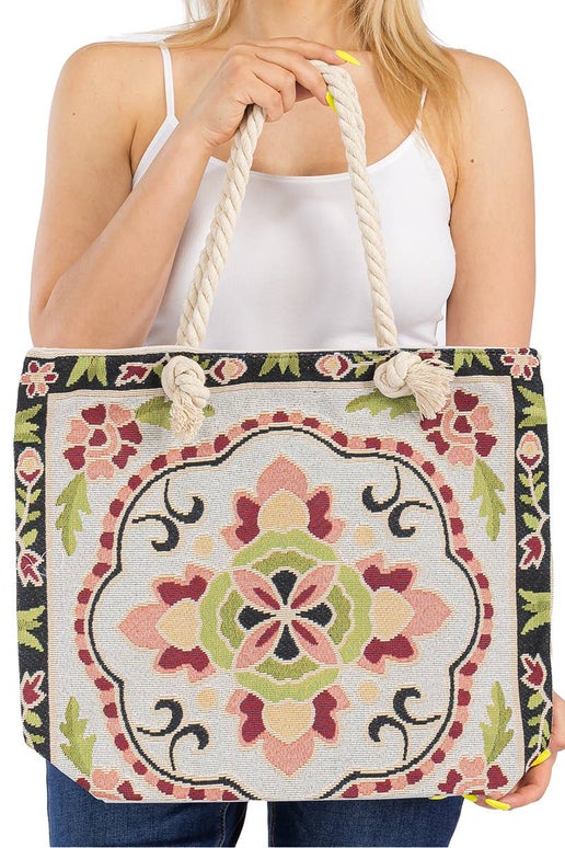 Tapestry Canvas Bag